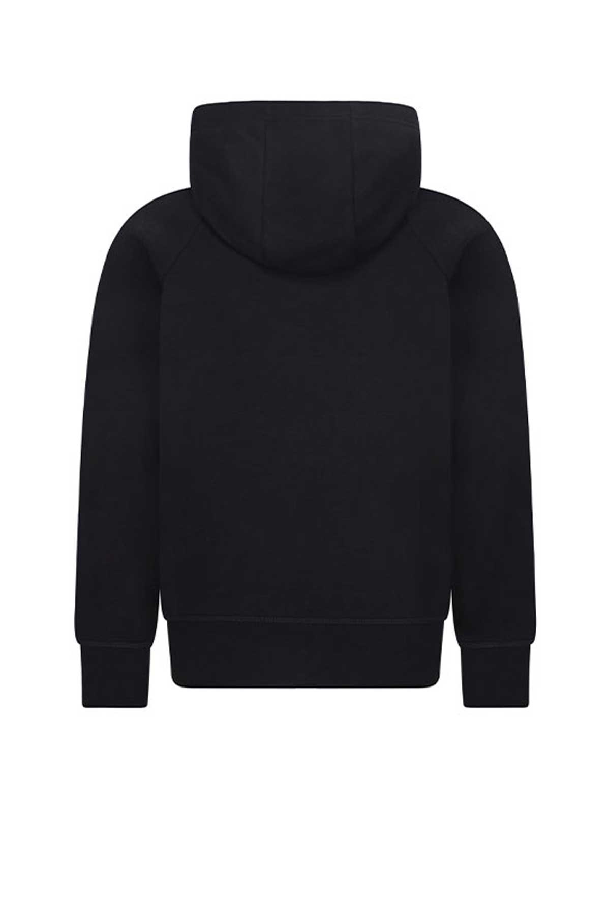Nike Jdb Mj Df Sport Çocuk Kapüşonlu Sweatshirt 95C513-023 Siyah