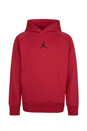 Nike Jdb Mj Df Sport Çocuk Kapüşonlu Sweatshirt 95C513-R78 Kırmızı