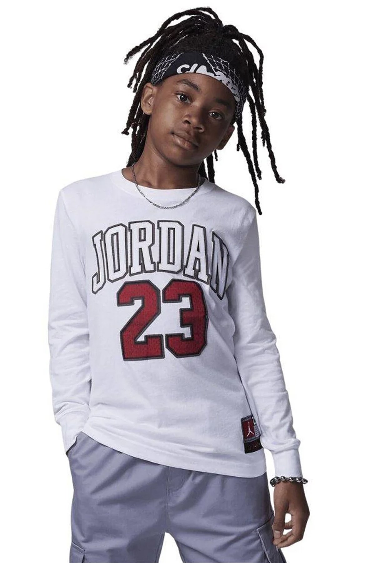 Nike Jdb Çocuk Sweatshirt 95C591-001 Beyaz