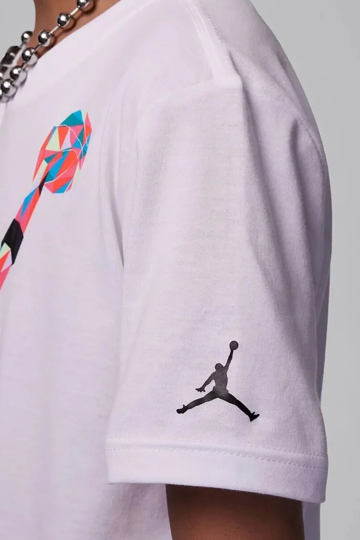 Nike Jdb Çocuk Tişört 95C975-001 Beyaz