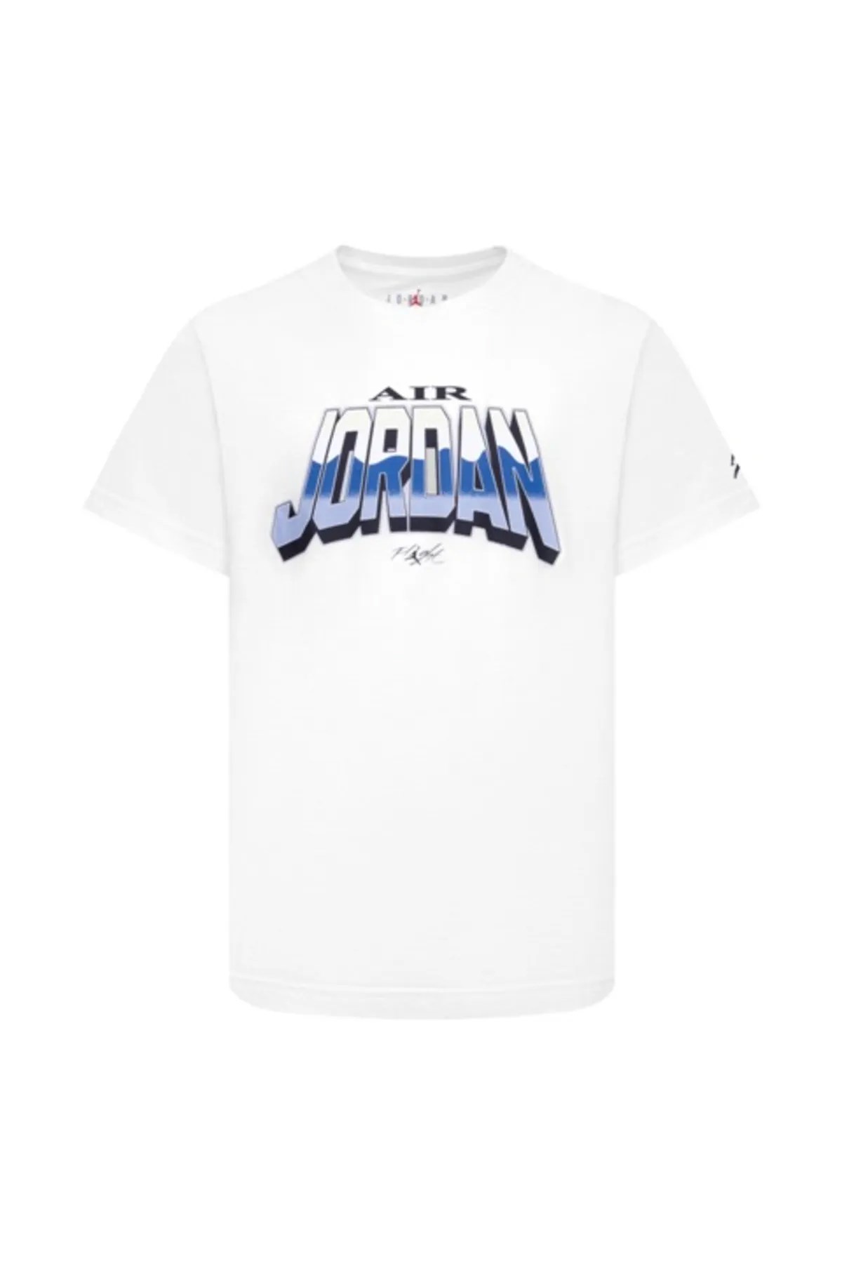 Nike Jdb Jordan Çocuk Tişört 95C979-001 Beyaz