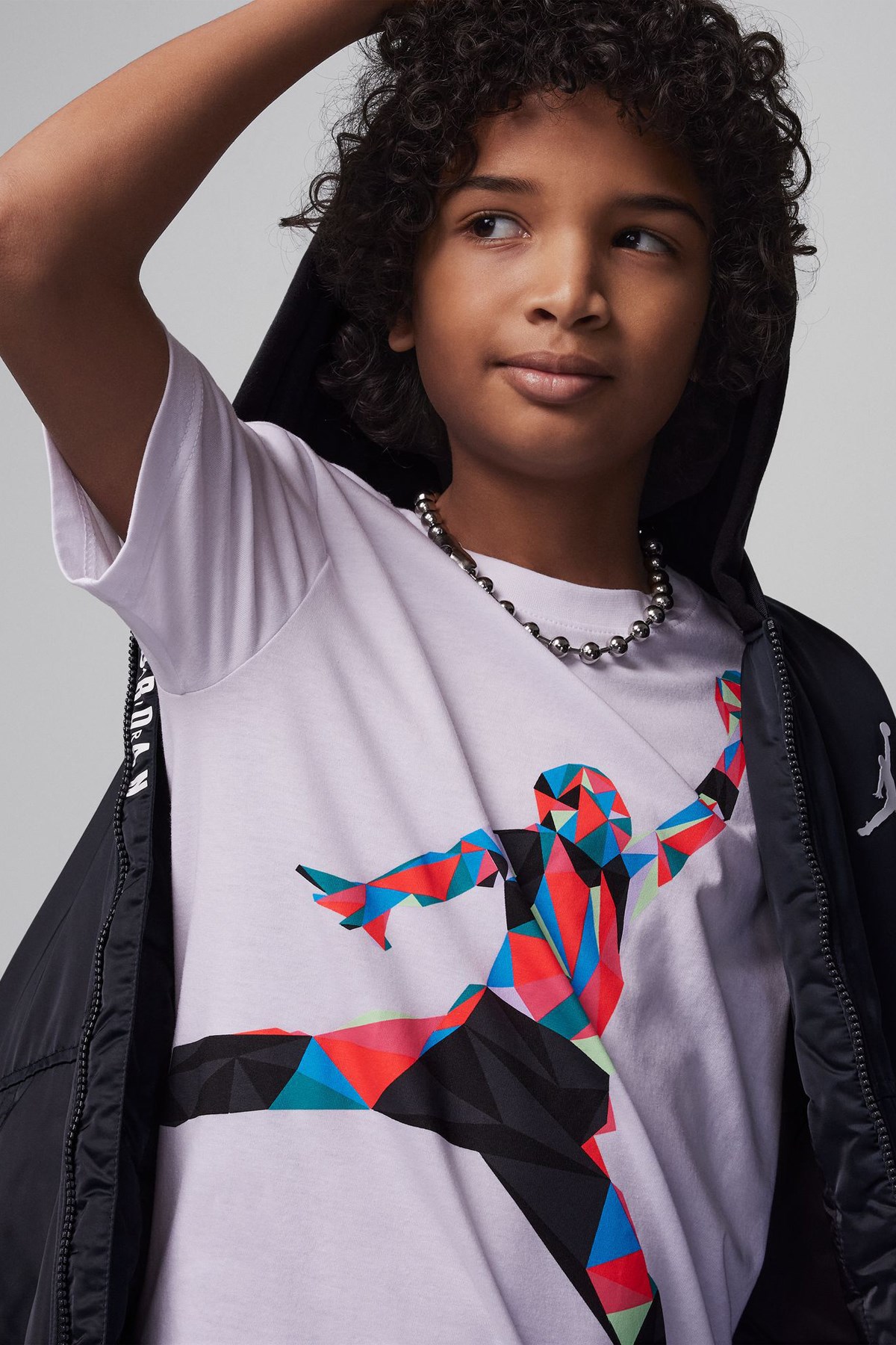 Nike Jdb Çocuk Tişört 95C984-001 Beyaz