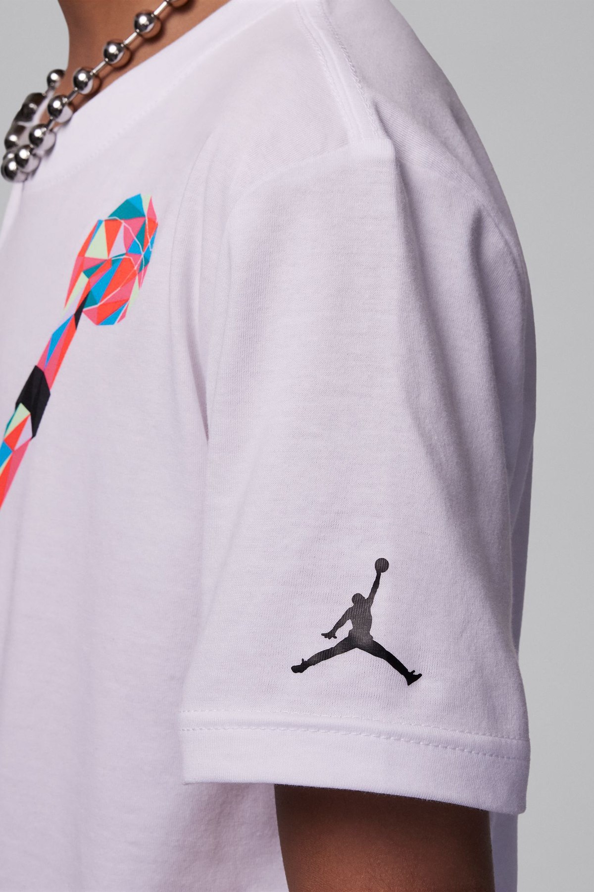 Nike Jdb Çocuk Tişört 95C984-001 Beyaz