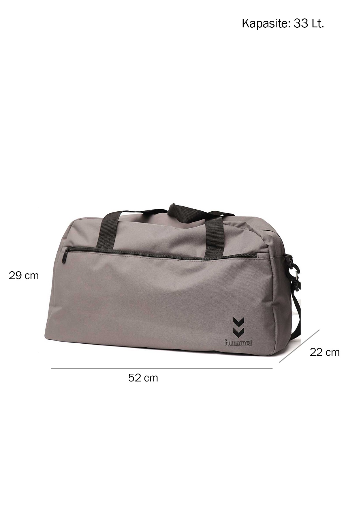 Hummel Miu Unisex Spor Çantası 980209-2590 Gri