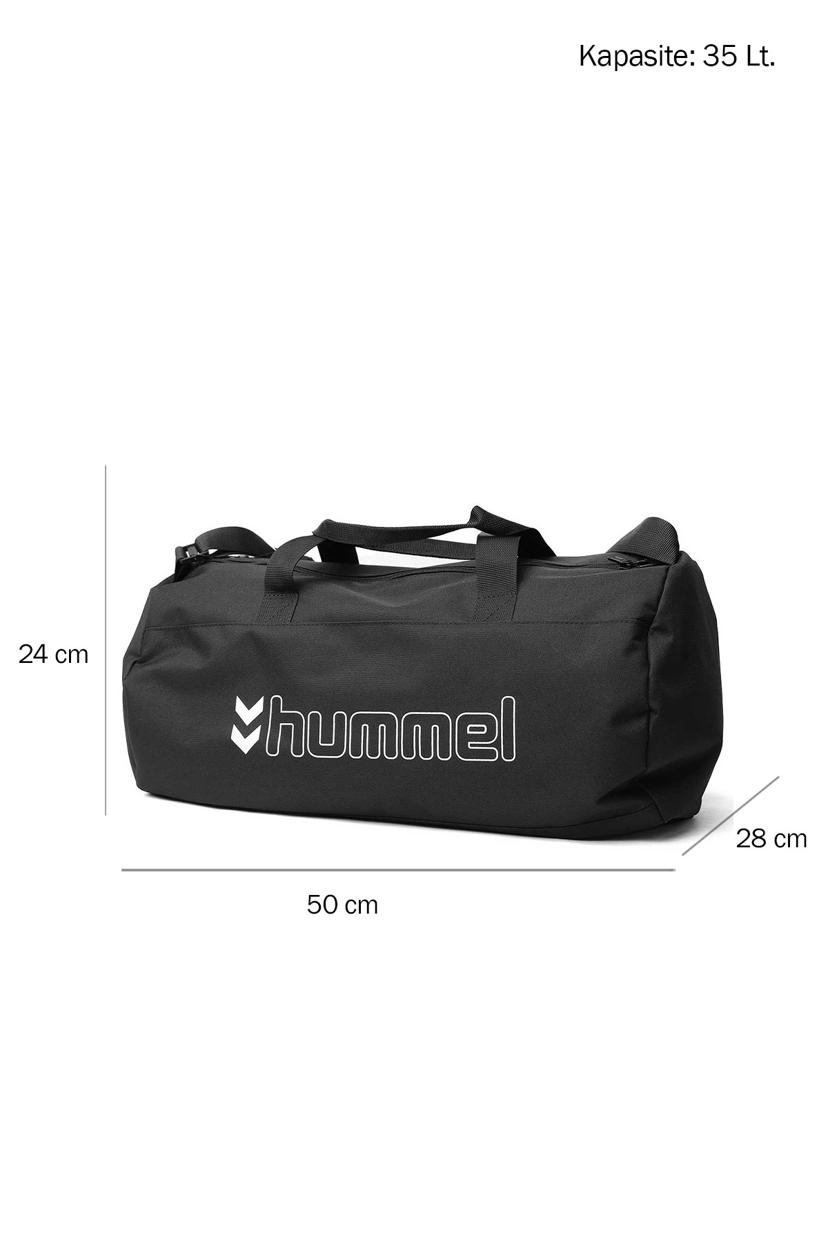 Hummel X Round Unisex Spor Çantası 980212-2001 Siyah