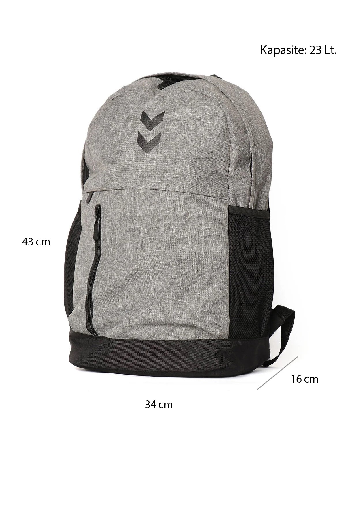 Hummel Mike Unisex Sırt Çantası 980227-2006 Gri