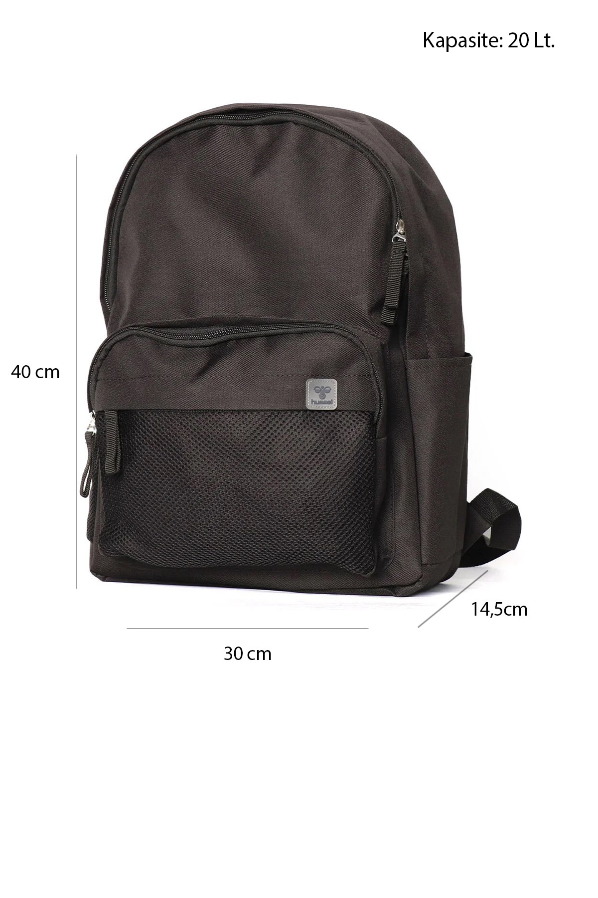 Hummel School Unisex Sırt Çantası 980230-2001 Siyah