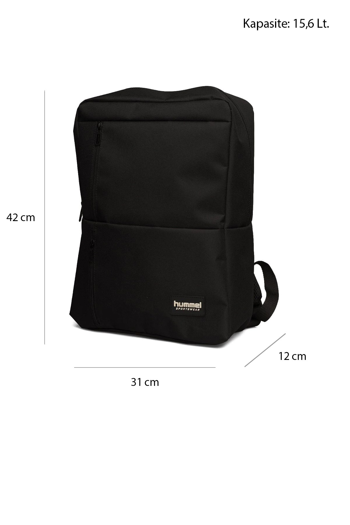 Hummel Nuno Unisex Sırt Çantası 980362-2001 Siyah