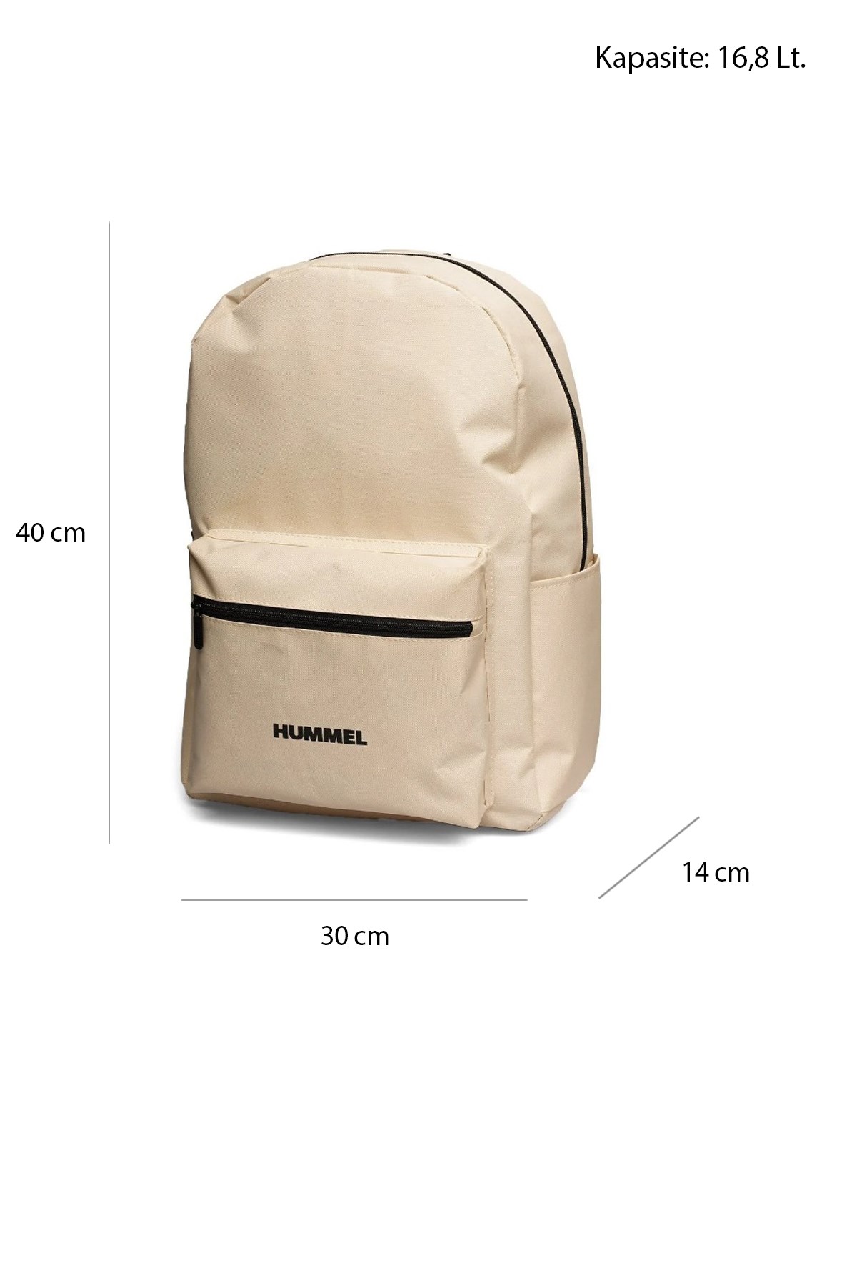 Hummel Pedro Unisex Sırt Çantası 980363-9157 Bej