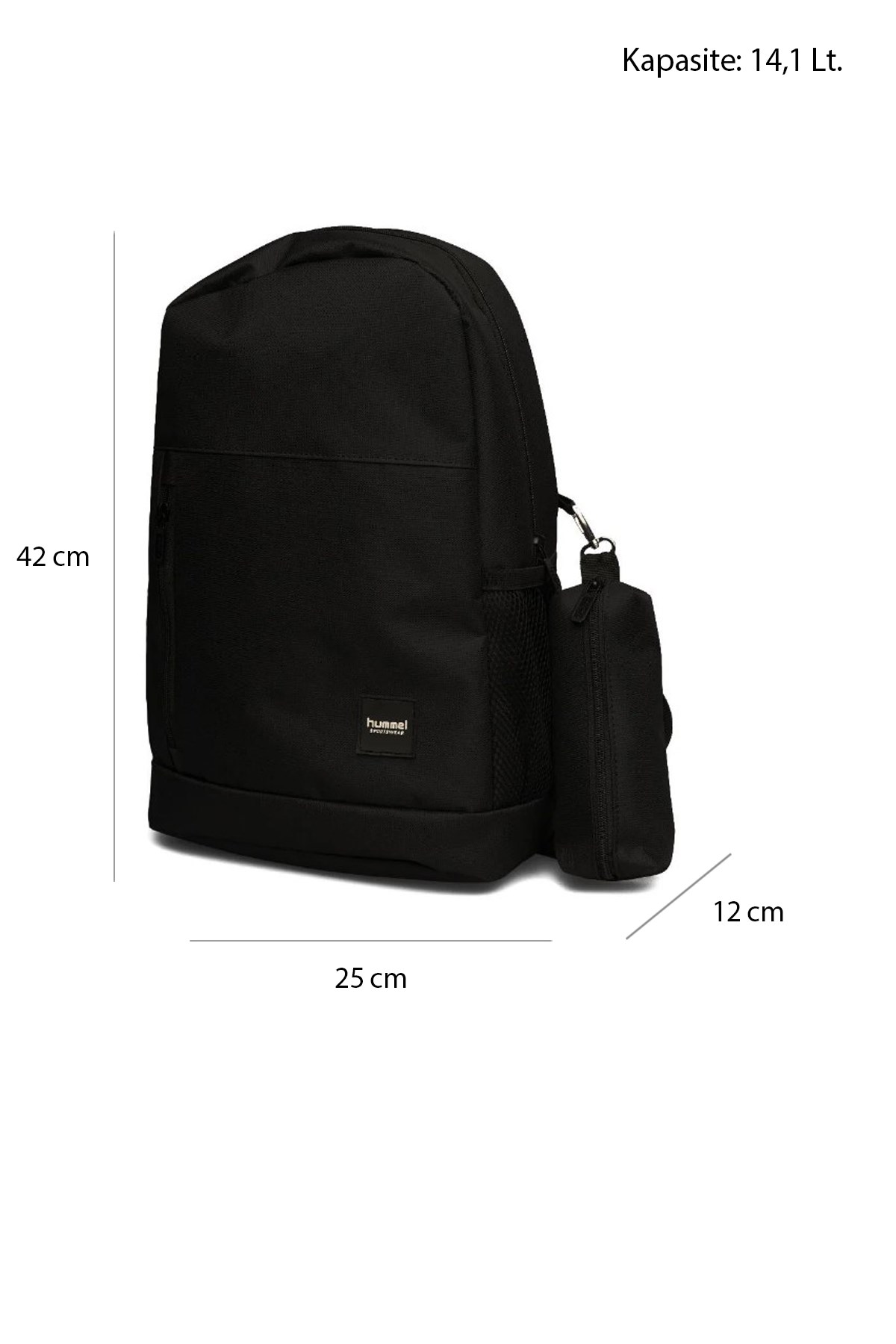 Hummel Nese Unisex Sırt Çantası 980370-2001 Siyah
