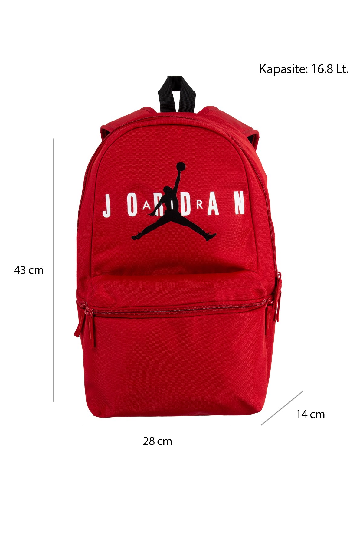 Nike Jan Hbr Air Pack Çocuk Sırt Çantası 9A0462-R78 Kırmızı