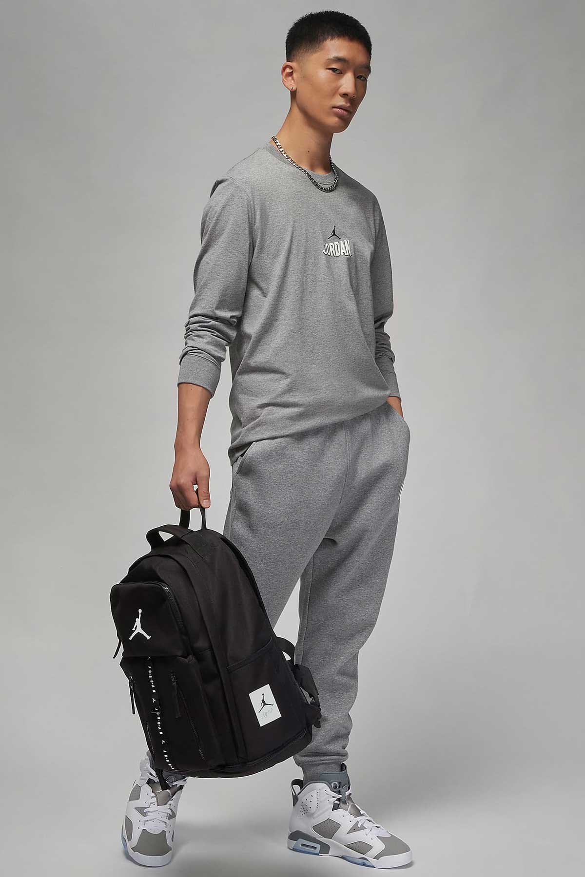 Nike Jordan Unisex Sırt Çantası 9A0743-023 Siyah