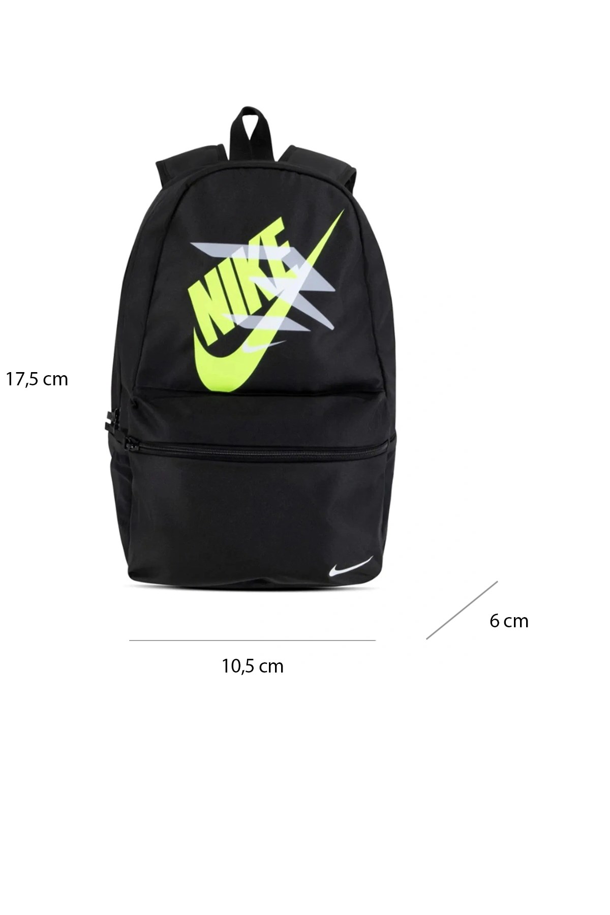 Nike Ran 3Brand Dual Logo Çocuk Sırt Çantası 9AT035-023 Siyah