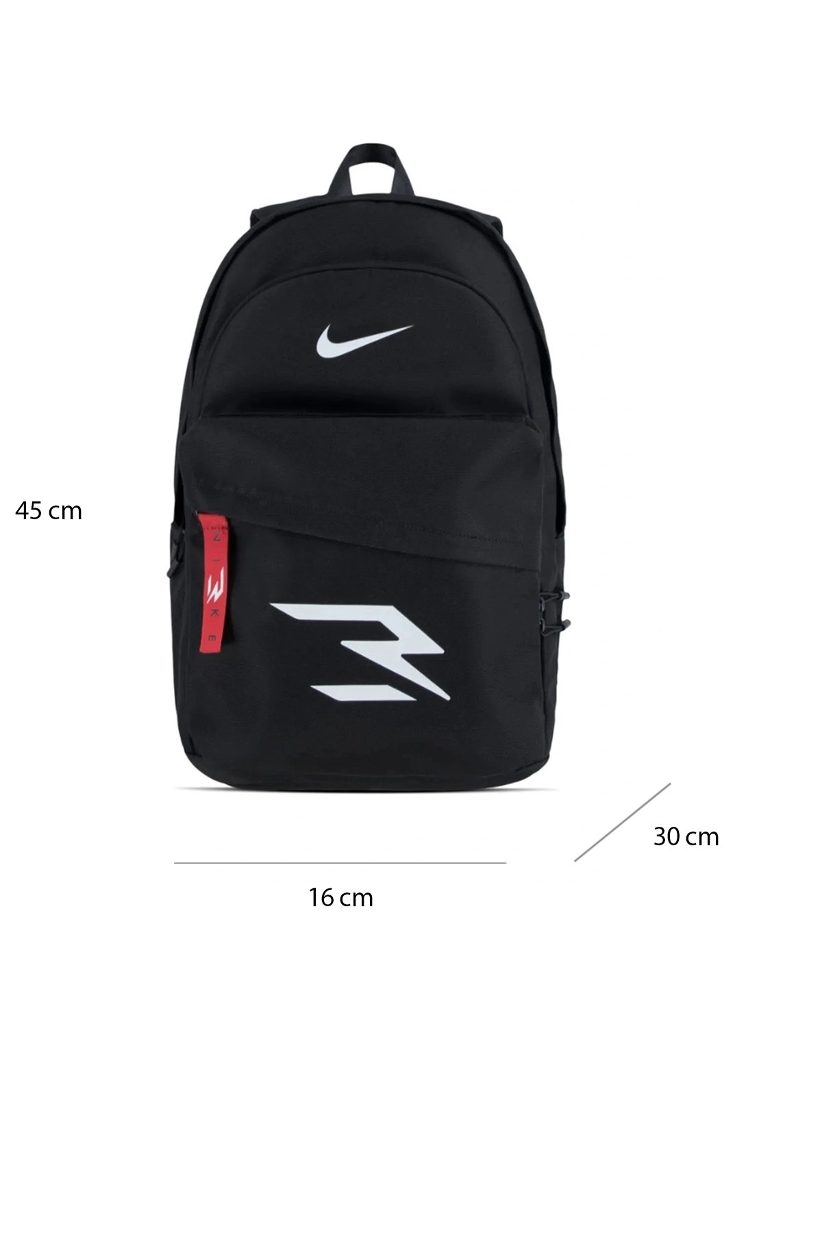 Nike Ran3Brand Deluxe Çocuk Sırt Çantası 9AT037-023 Siyah