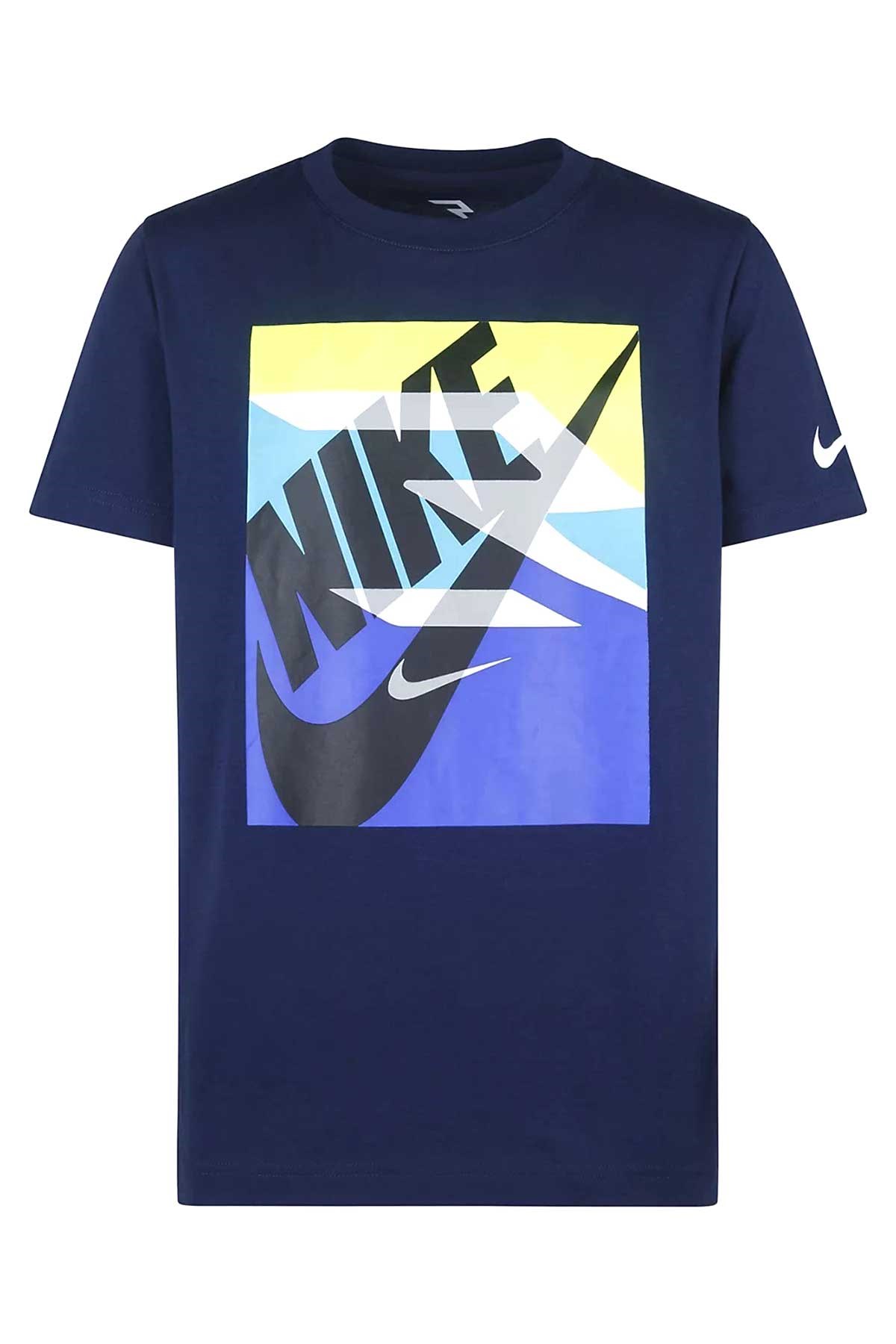 Nike Gradient Çocuk Tişört 9Q0485-U90 Lacivert
