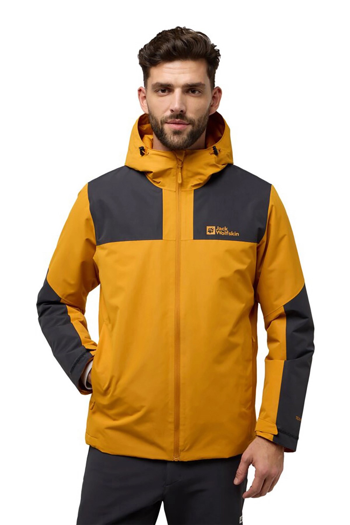 Jack Wolfskin Jasper İns Erkek Mont A61872-067 Turuncu