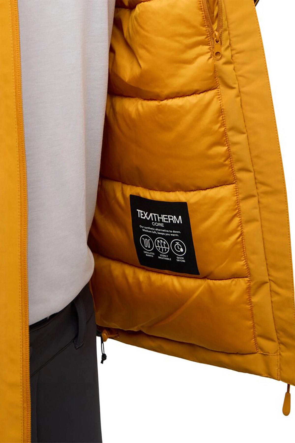 Jack Wolfskin Jasper İns Erkek Mont A61872-067 Turuncu