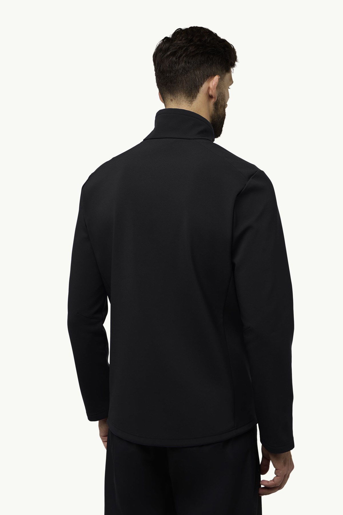 Jack Wolfskin Whirlwind Erkek Softshell Ceket A62521-6000 Siyah