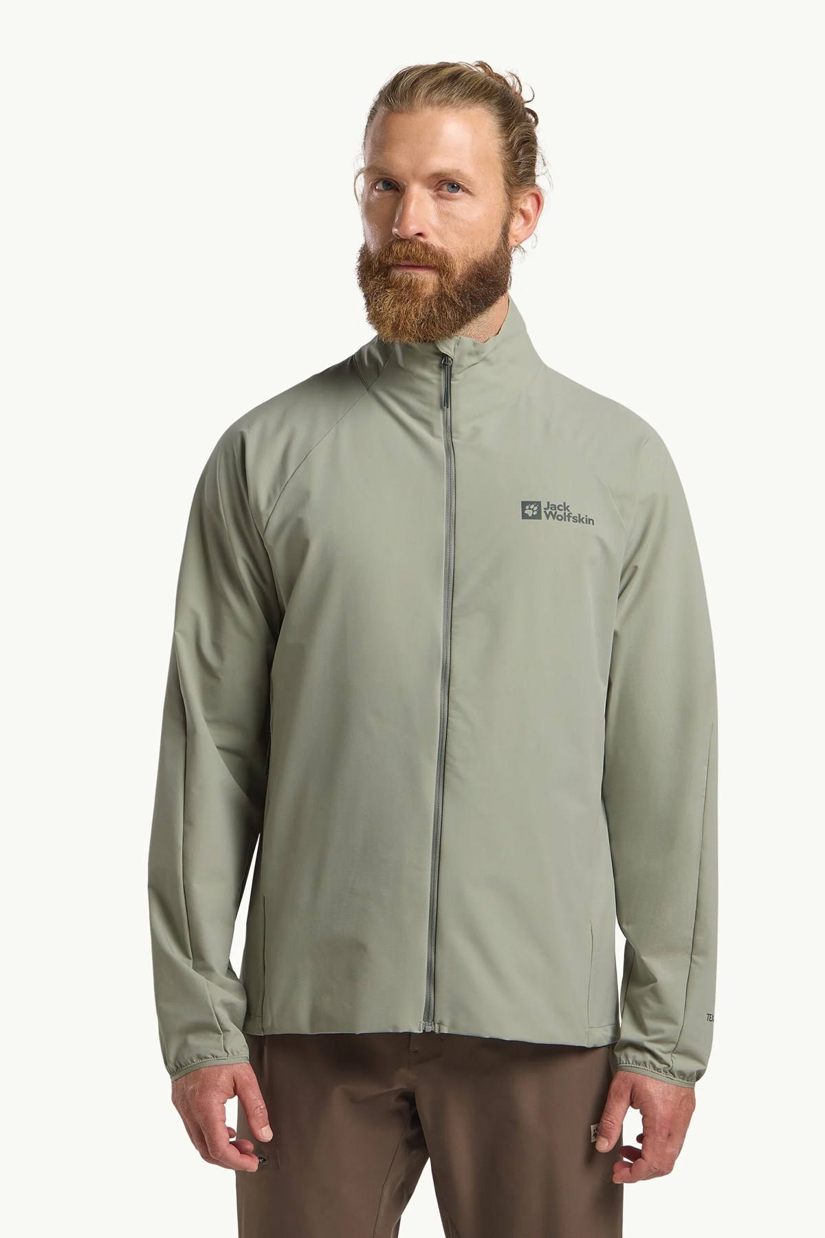 Jack Wolfskin Prelight Stride Erkek Outdoor Ceketi Yeşil