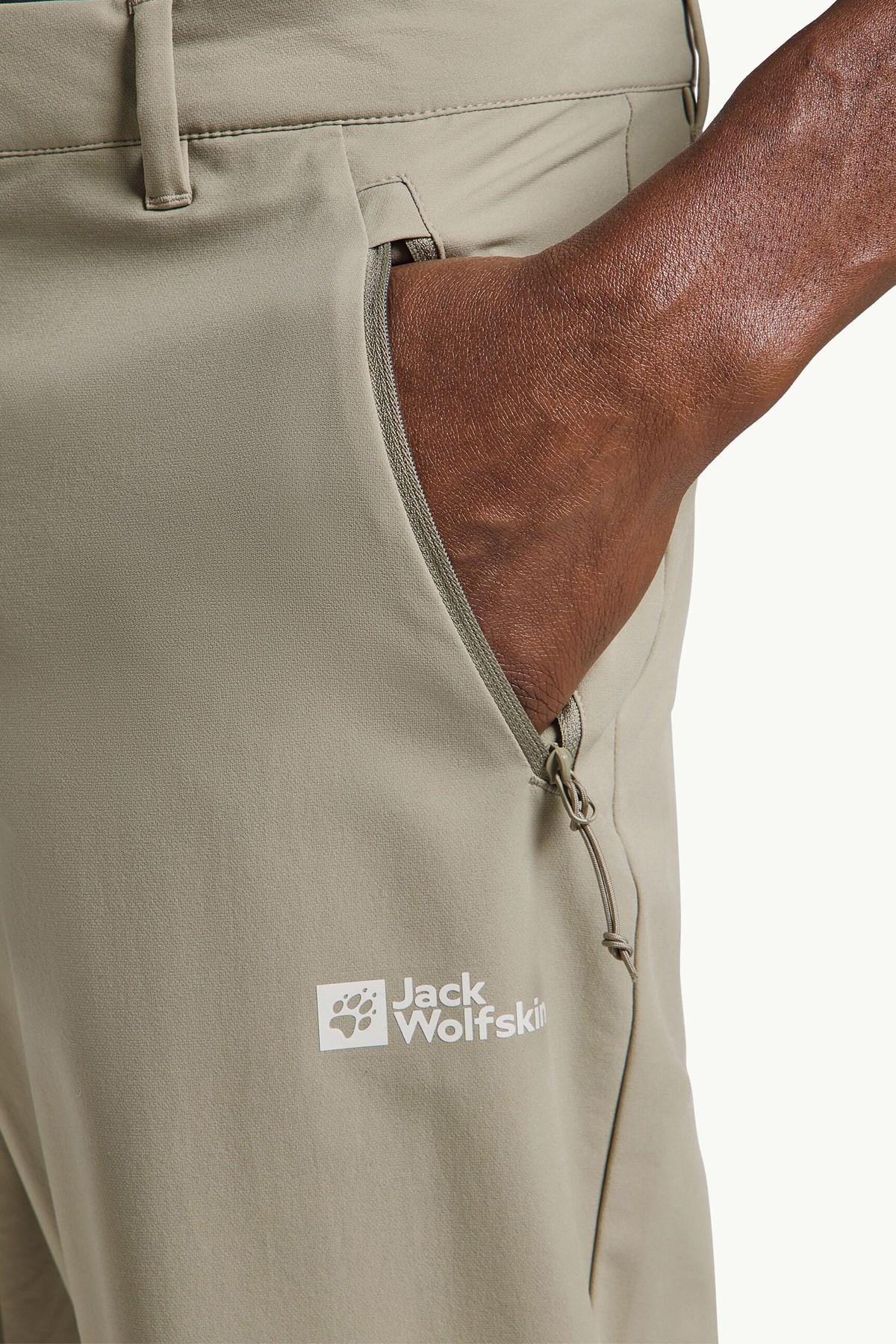Jack Wolfskin Pico Trail Erkek Outdoor Pantolonu Bej