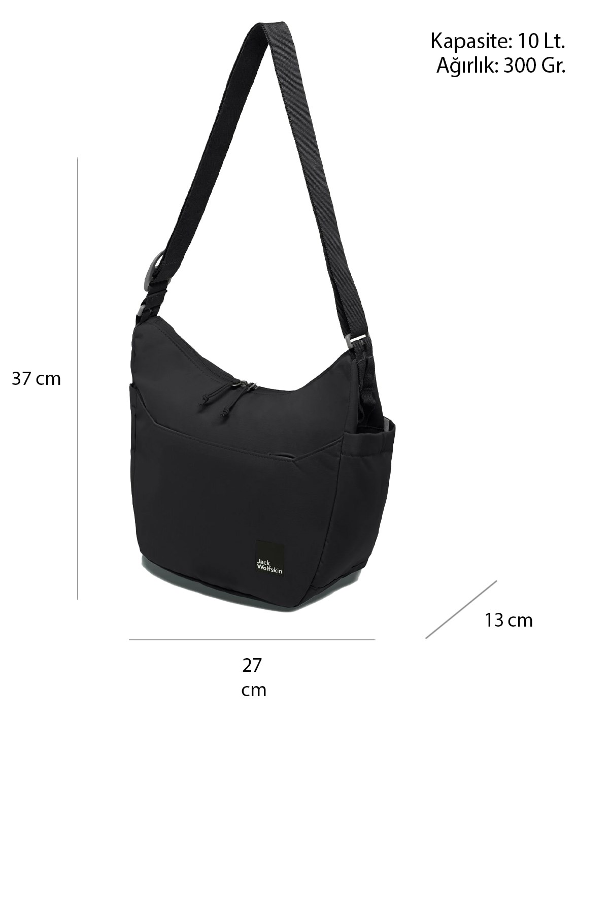 Jack Wolfskin Paraiso Kadın Çanta Siyah