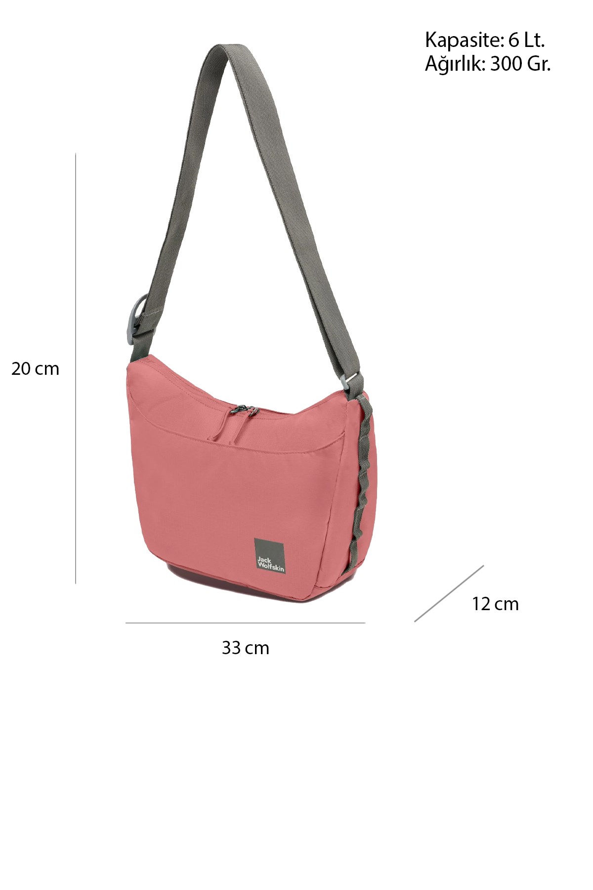Jack Wolfskin Rose Kadın Çanta Kırmızı