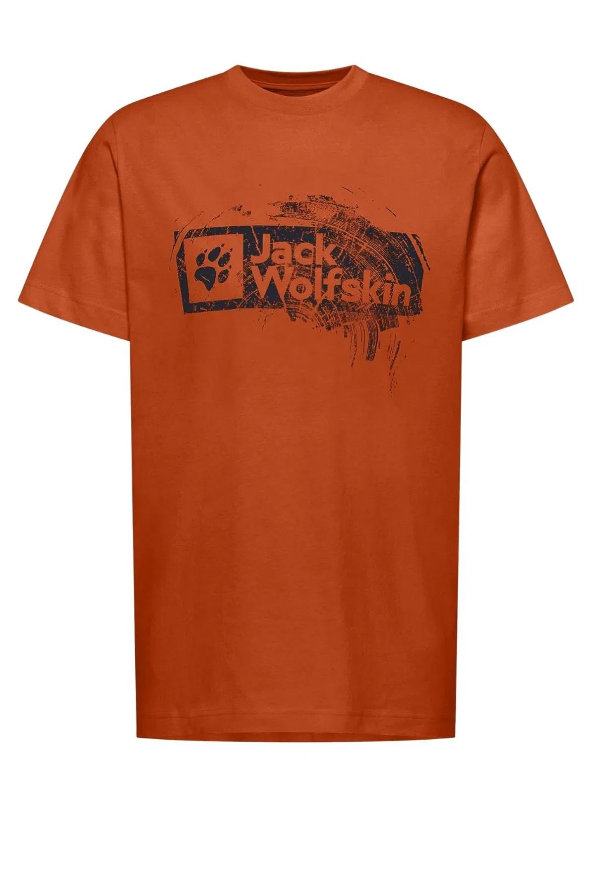 Jack Wolfskin Brand Erkek Tişört Turuncu