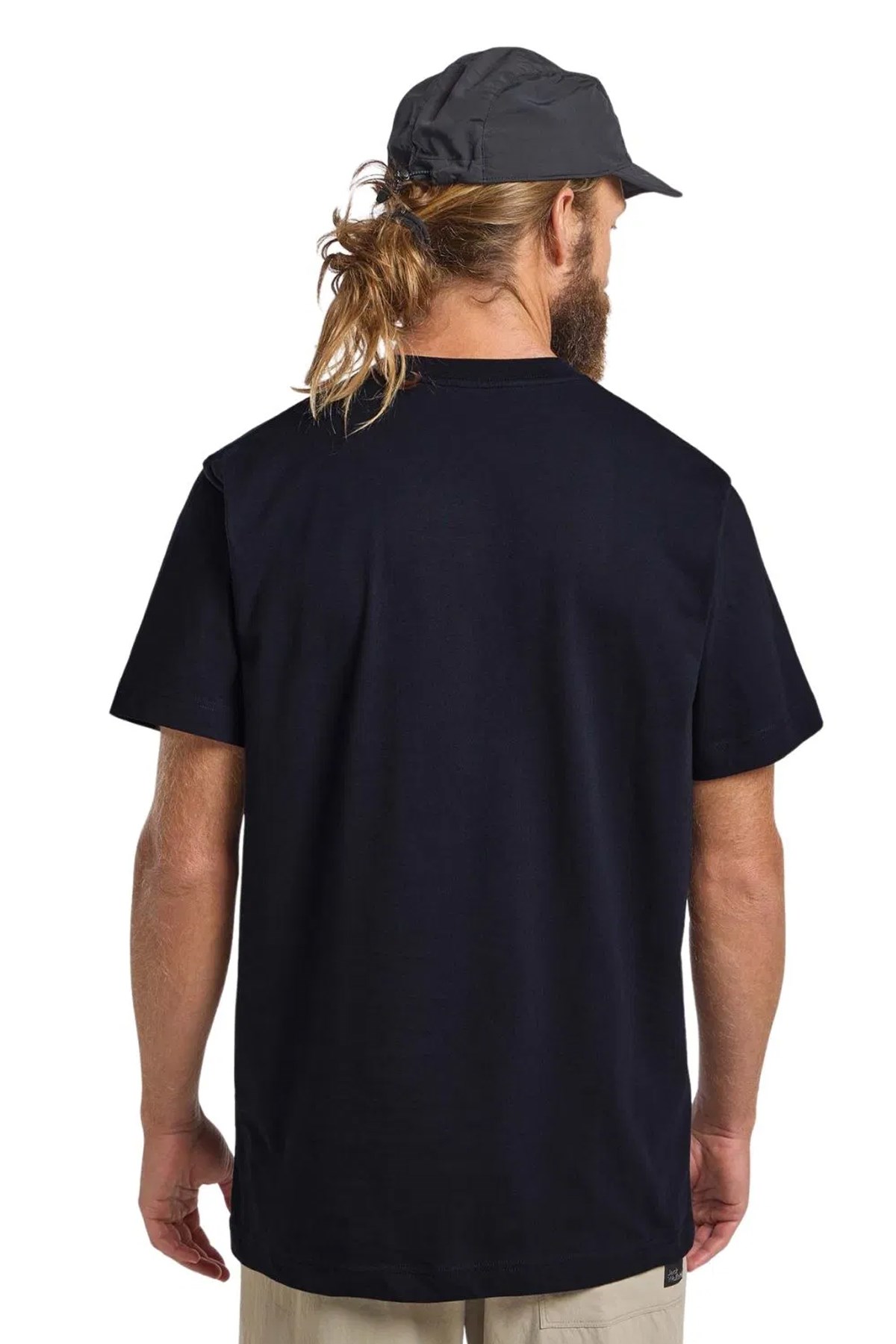 Jack Wolfskin Brand Erkek Tişört Lacivert