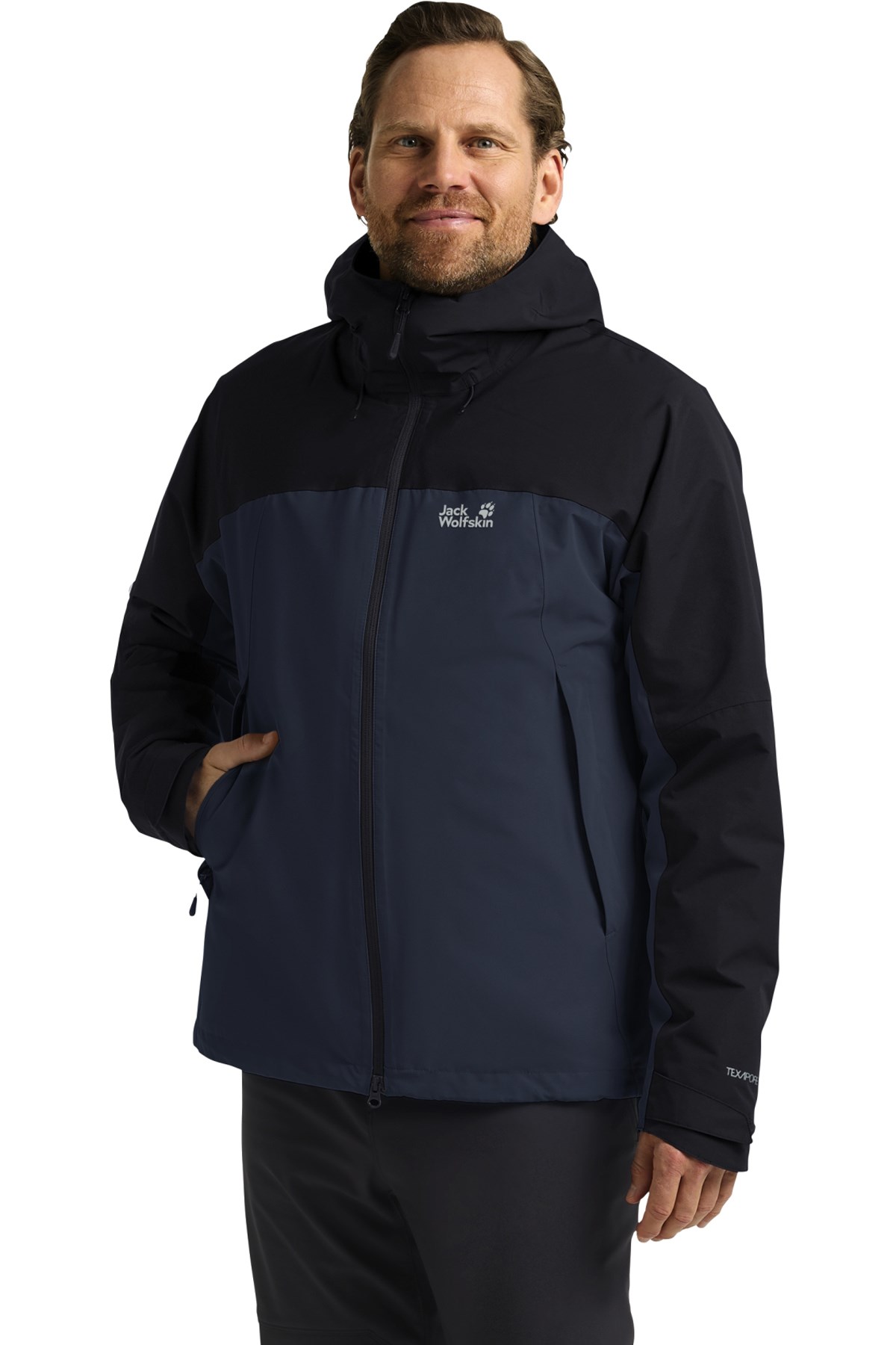 Jack Wolfskin Wild Places 3in1 Outdoor Mont A65257-C0412 Mavi