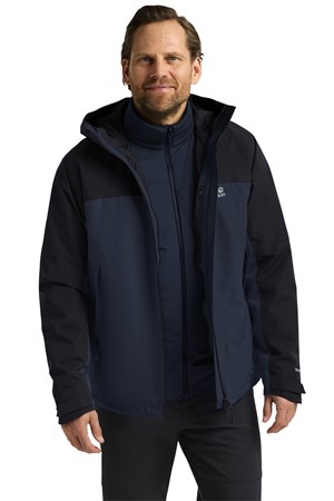Jack Wolfskin Wild Places 3in1 Outdoor Mont A65257-C0412 Mavi