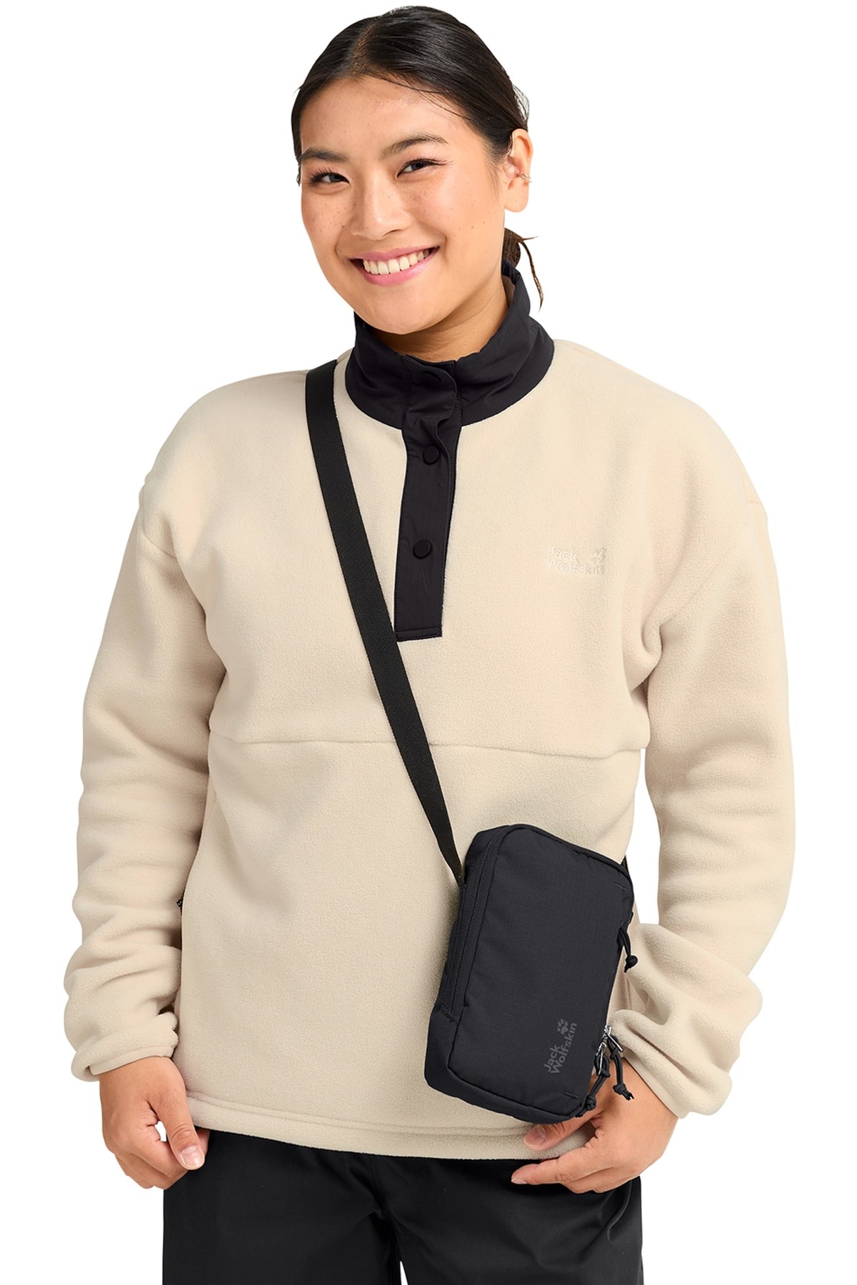Jack Wolfskin Konya Bag Unisex Çanta A66076-6000 Siyah