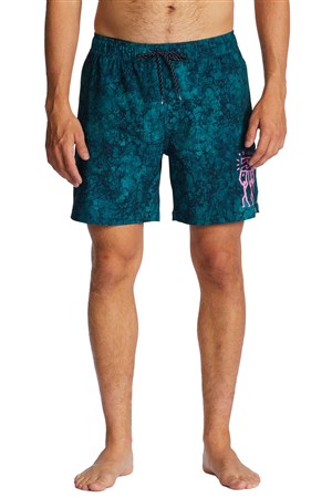 Billabong Riot Layback Erkek Deniz Şortu ABYJV00105 Yeşil