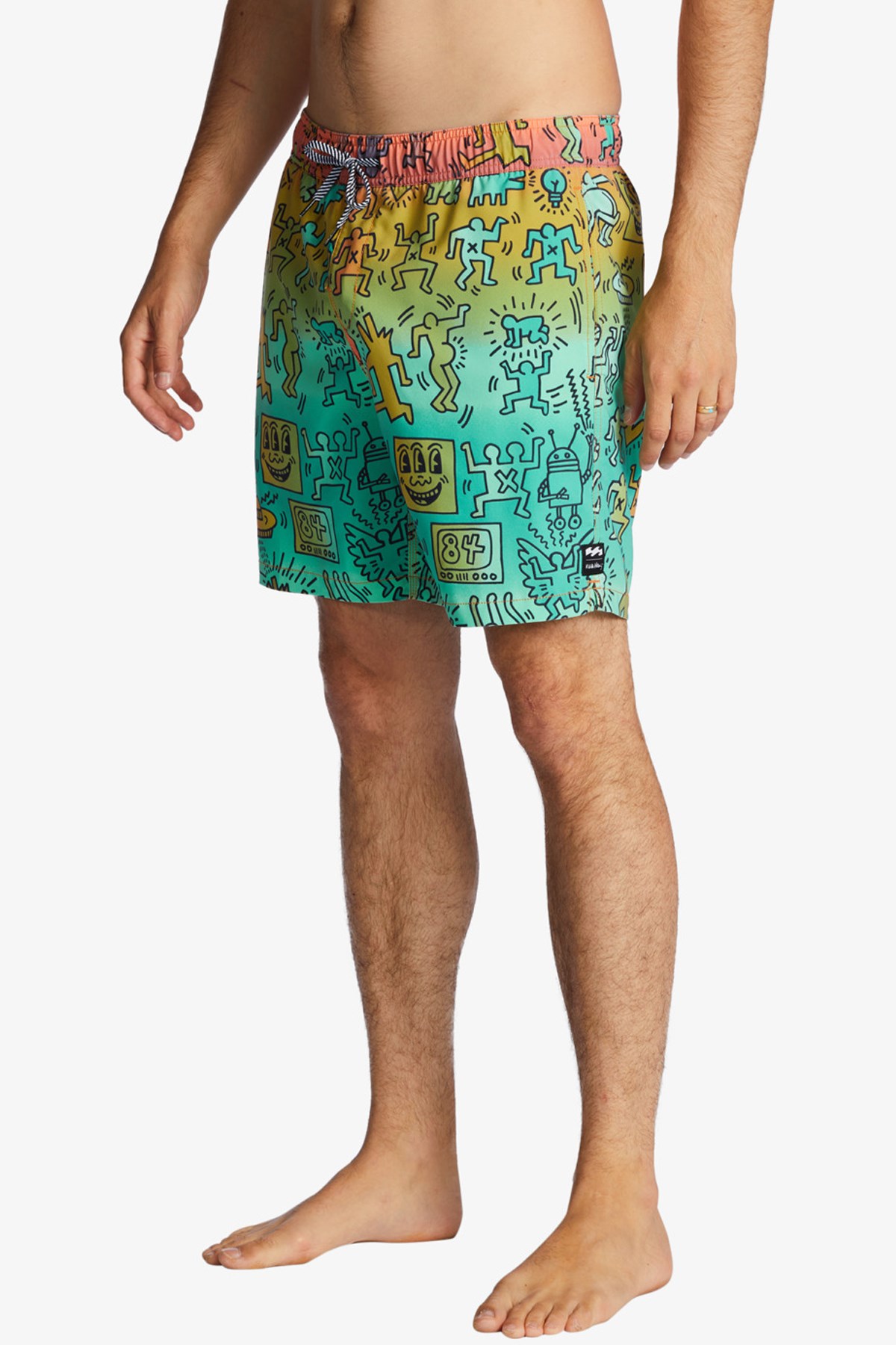 Billabong Bash Layback Erkek Deniz Şortu ABYJV00110 Yeşil