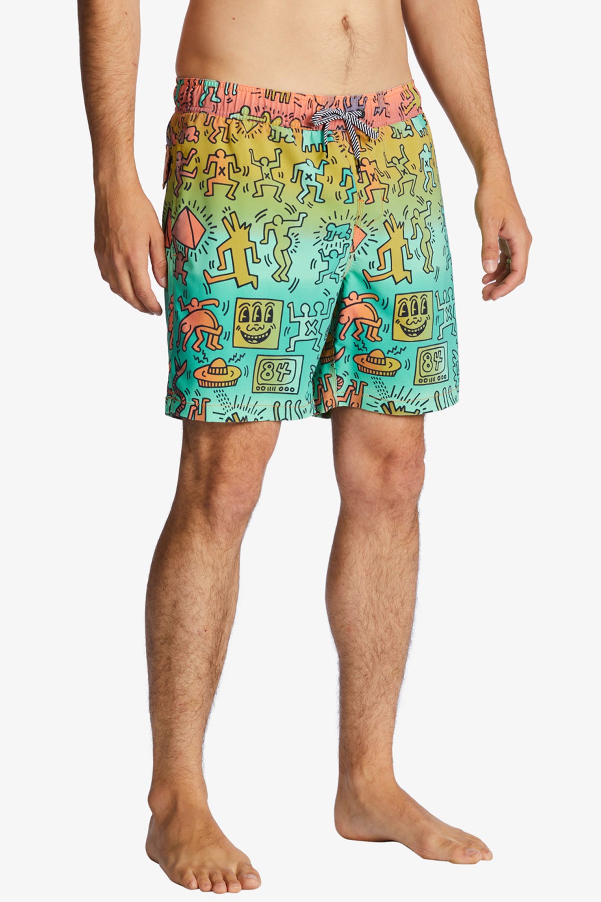 Billabong Bash Layback Erkek Deniz Şortu ABYJV00110 Yeşil