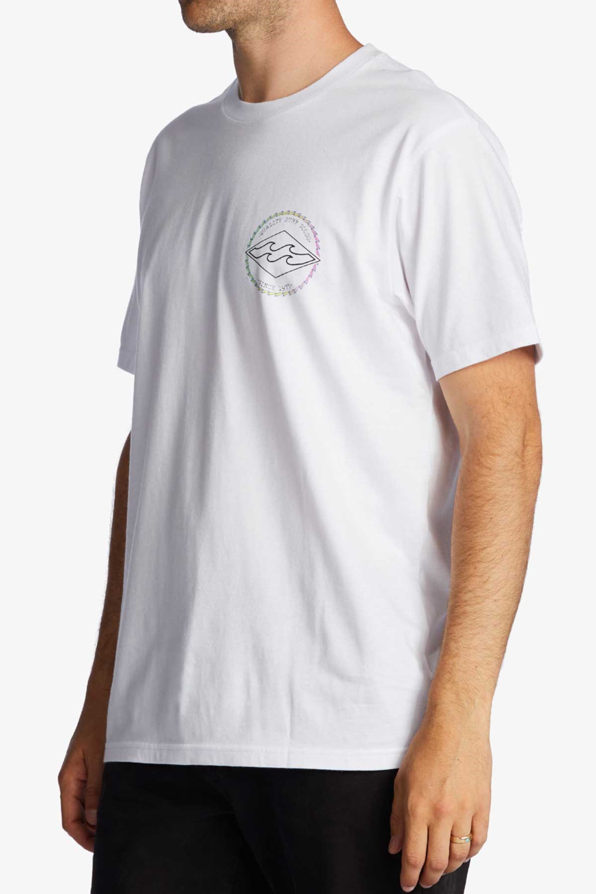 Billabong Rotor Diamond Erkek Tişört ABYZT01695 Beyaz