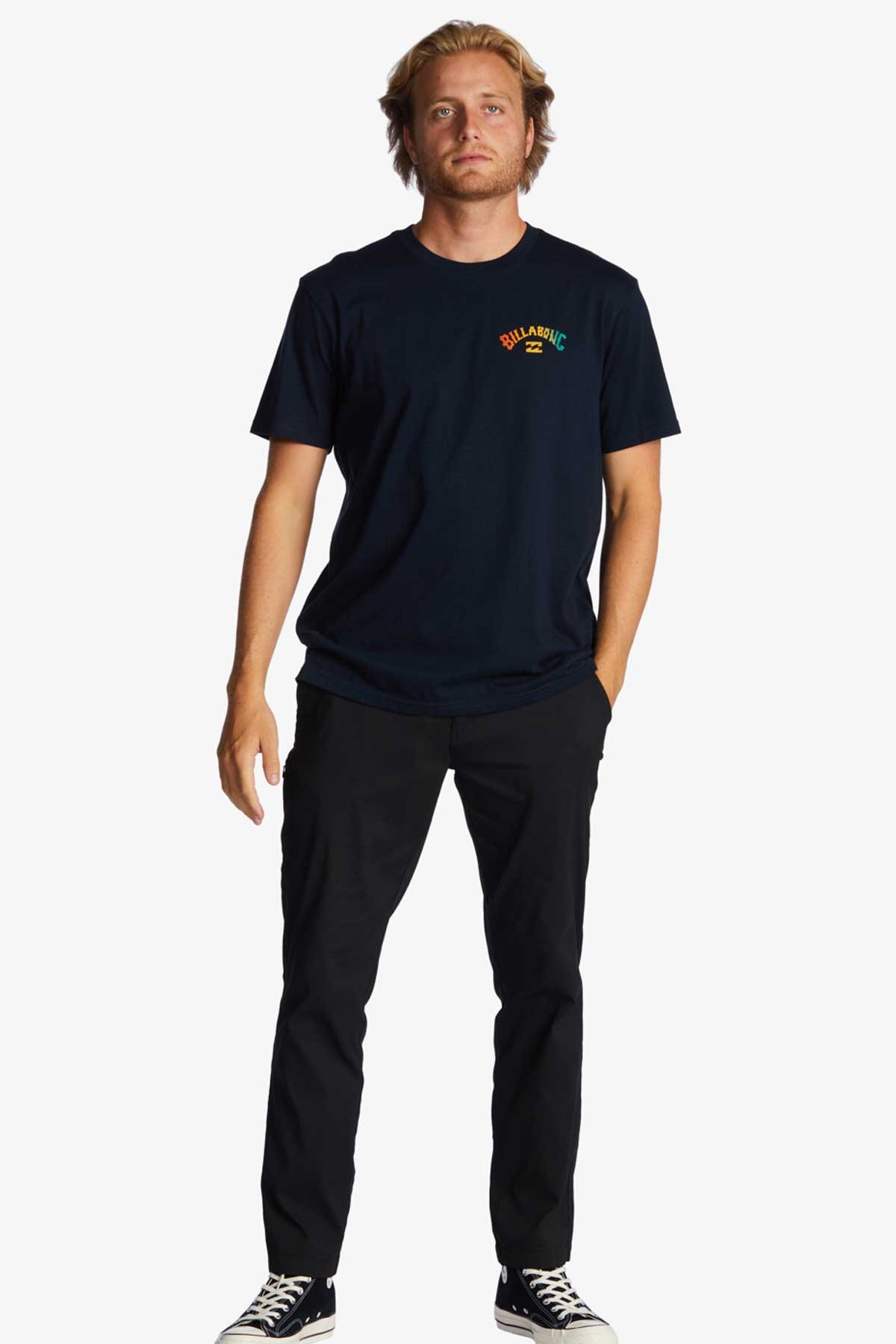 Billabong Arch Fill Erkek Tişört ABYZT01696 Lacivert