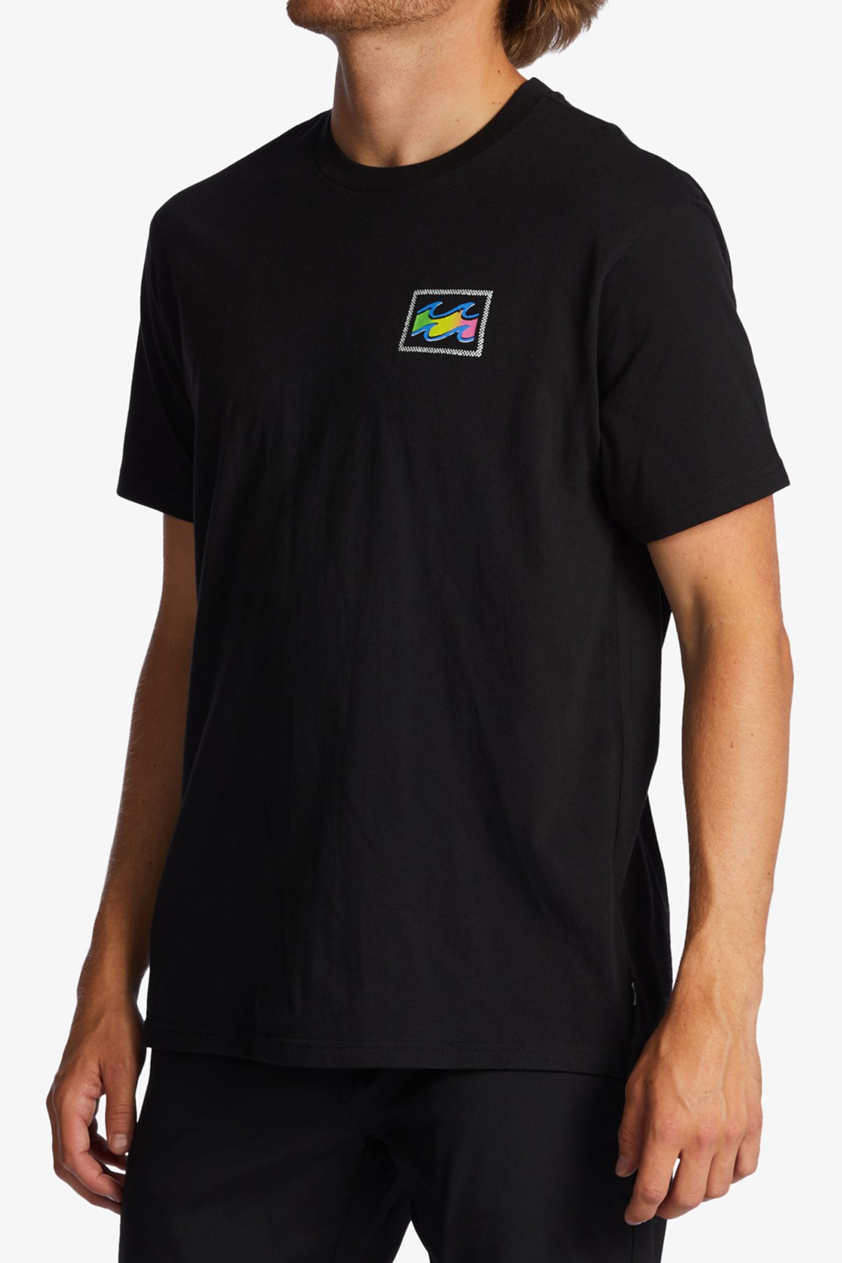 Billabong Crayon Wave Erkek Tişört ABYZT01697 Siyah