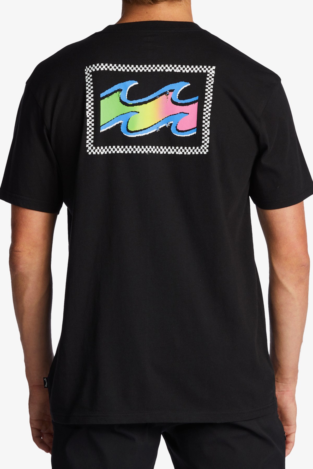 Billabong Crayon Wave Erkek Tişört ABYZT01697 Siyah