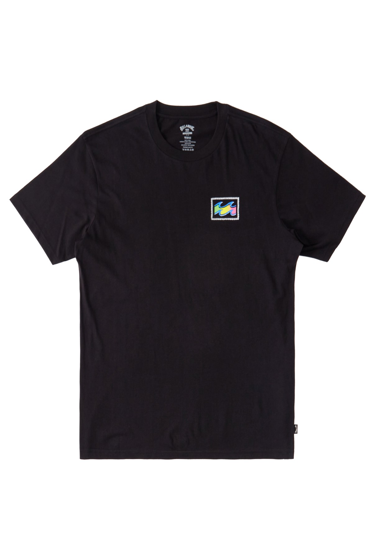 Billabong Crayon Wave Erkek Tişört ABYZT01697 Siyah