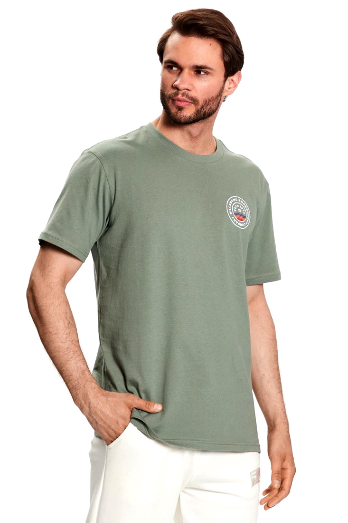 Billabong Walled Erkek Tişört ABYZT01700 Yeşil