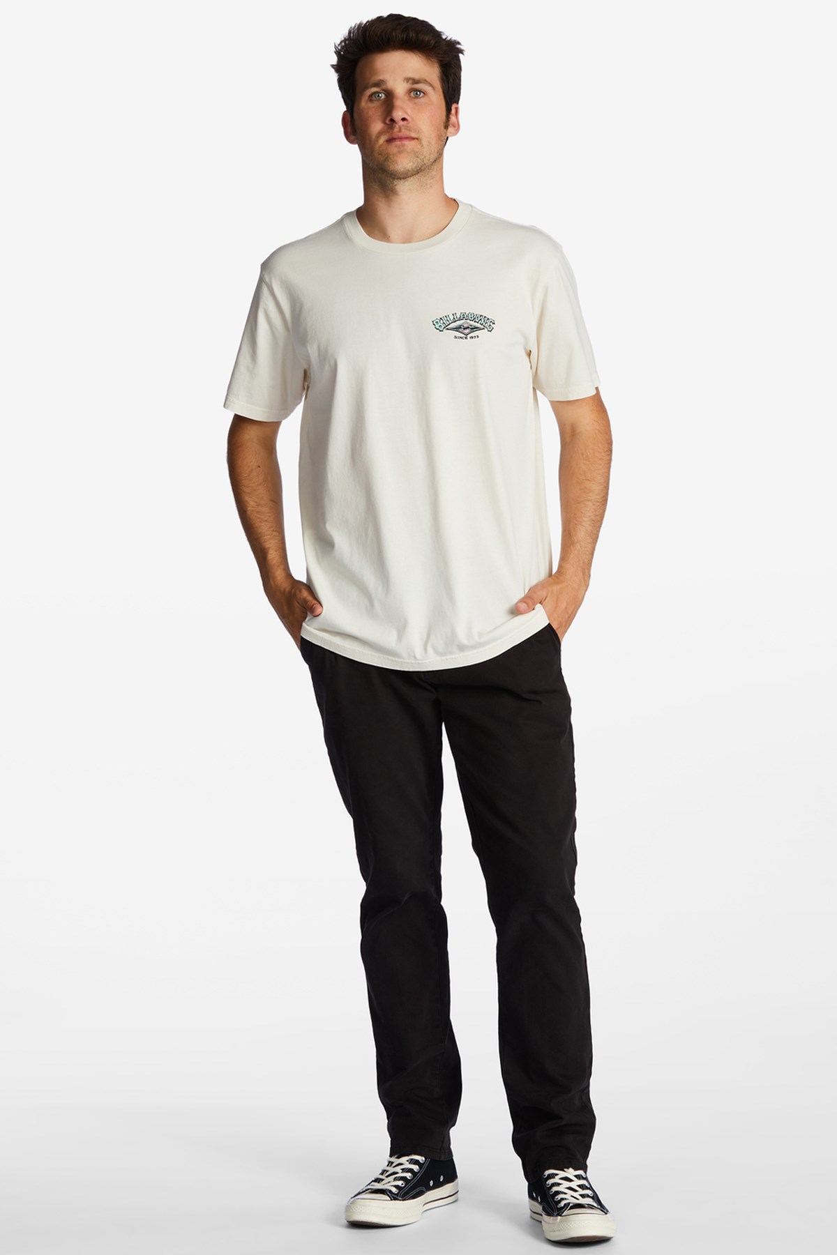 Billabong Archwave Erkek Tişört ABYZT01707 Beyaz