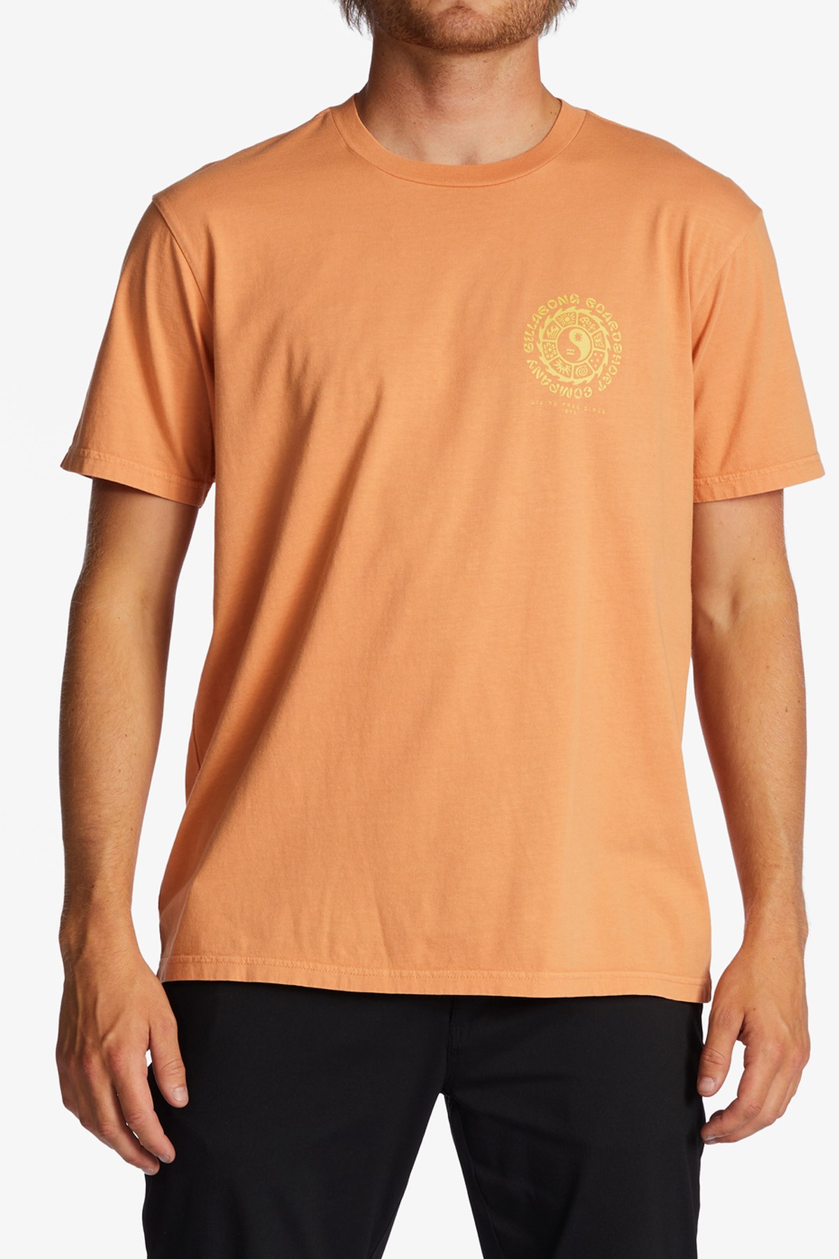 Billabong Connection Erkek Tişört ABYZT01708 Sarı