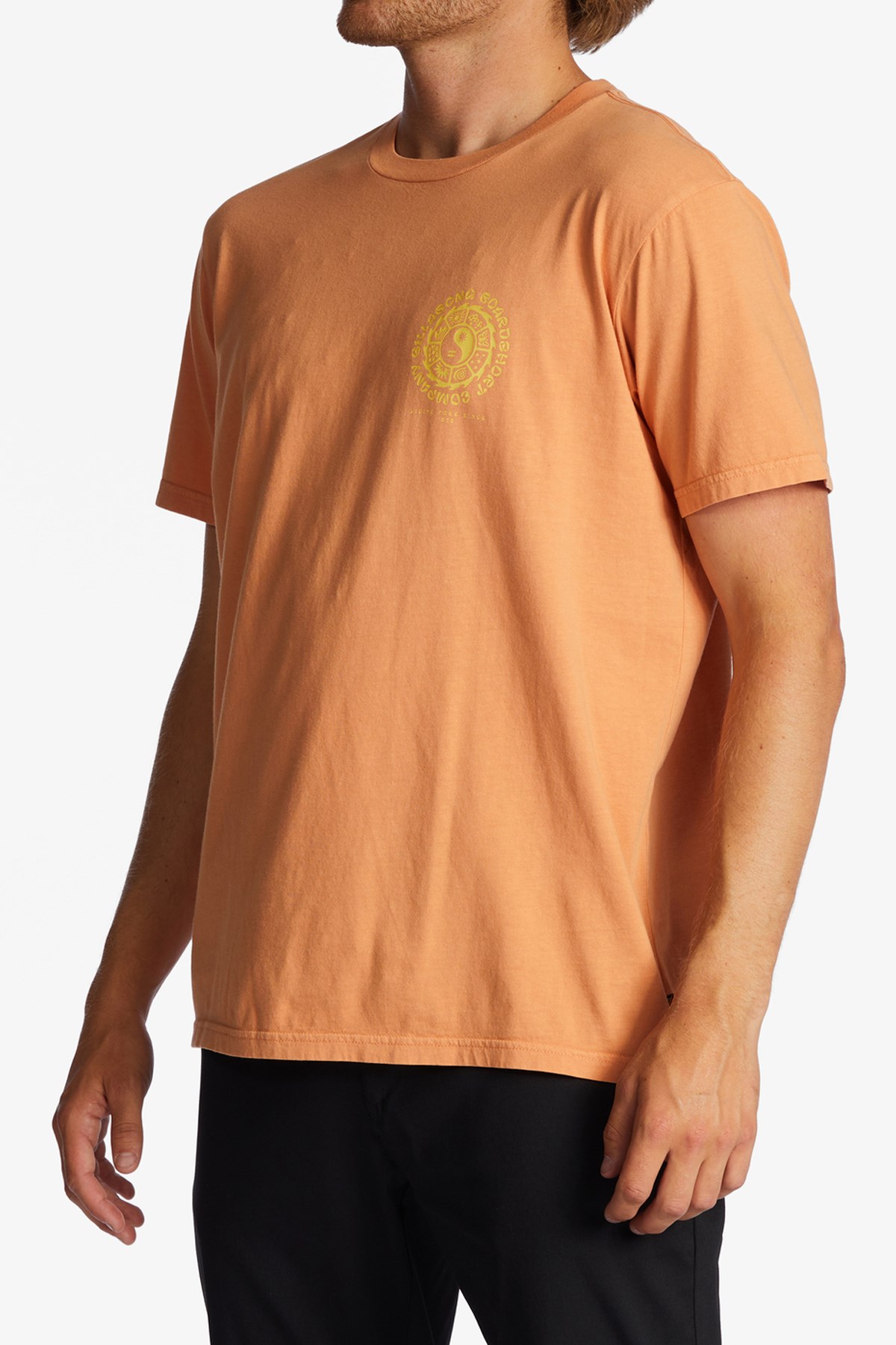 Billabong Connection Erkek Tişört ABYZT01708 Sarı