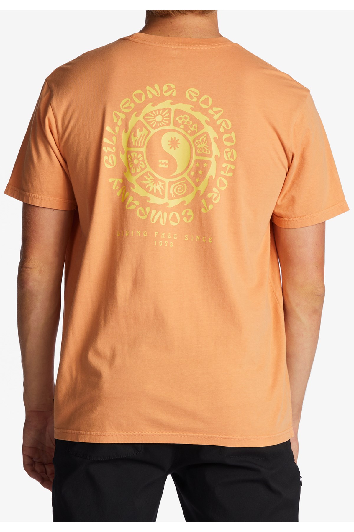 Billabong Connection Erkek Tişört ABYZT01708 Sarı