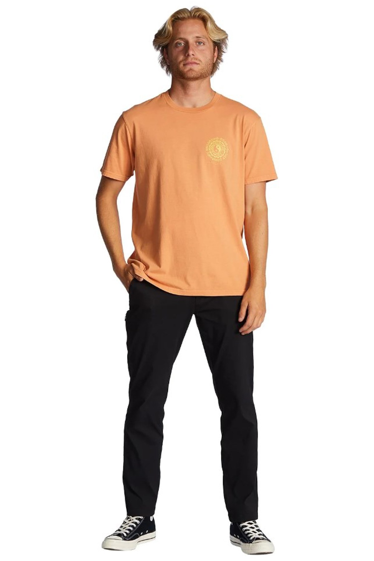 Billabong Connection Erkek Tişört ABYZT01708 Sarı