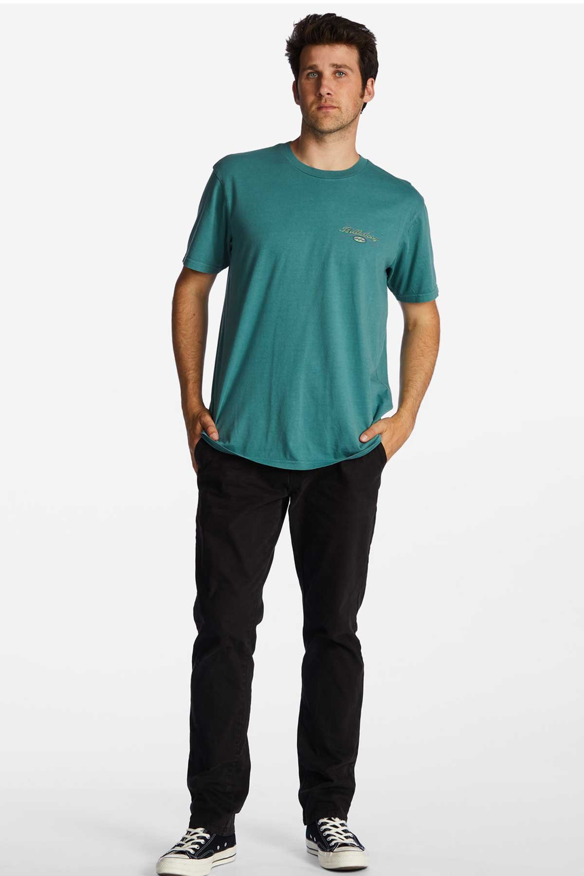 Billabong Crossboards Erkek Tişört ABYZT01712 Yeşil