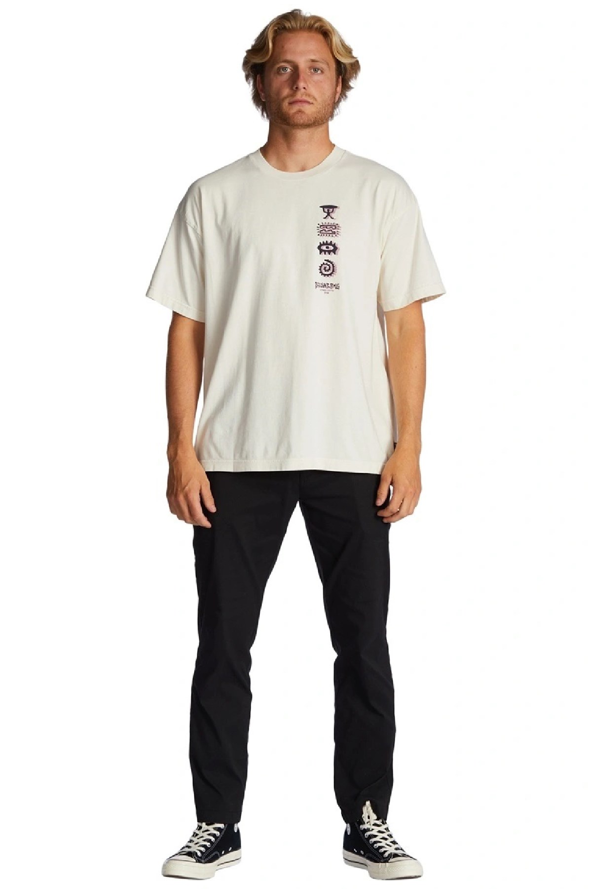 Billabong Collision Erkek Tişört ABYZT01714 Beyaz