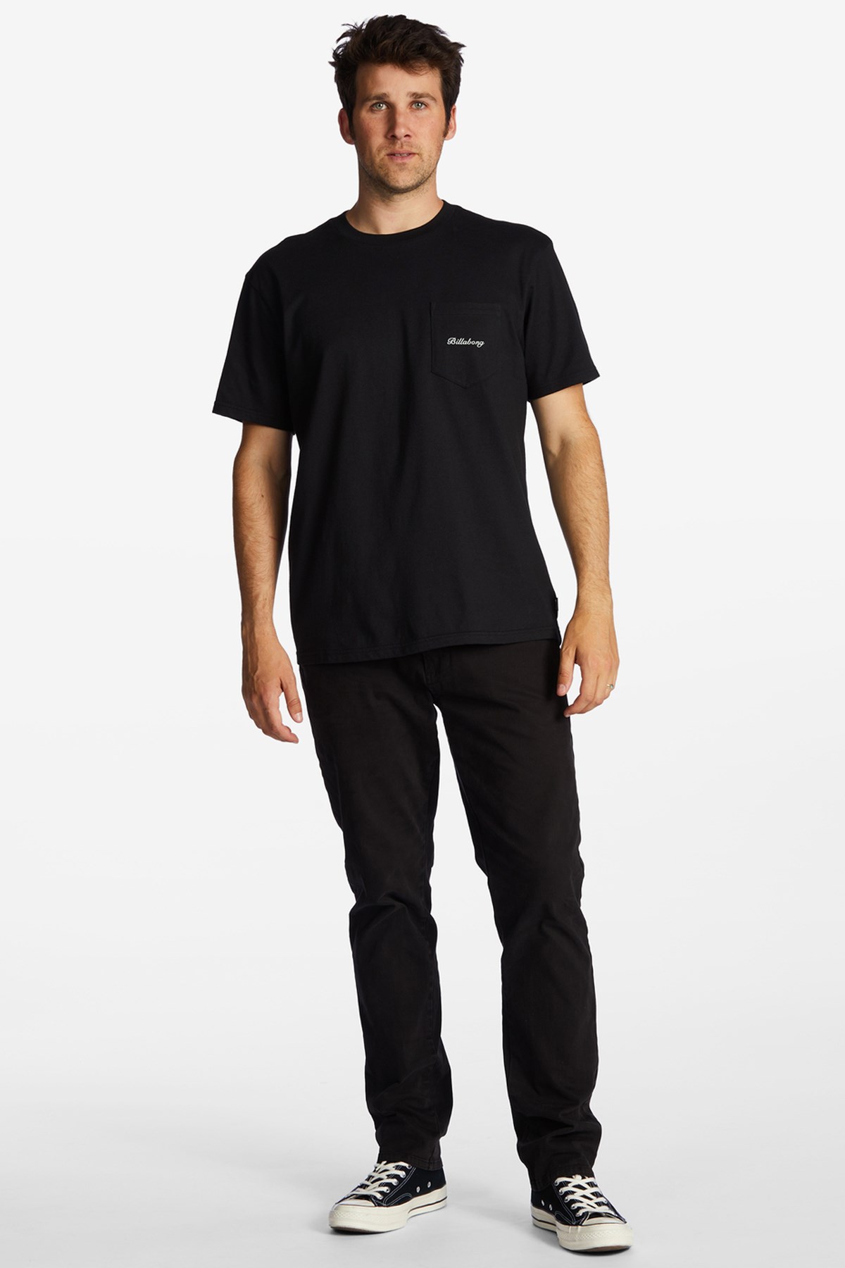 Billabong Tropo Pkt Erkek Tişört ABYZT01716 Siyah