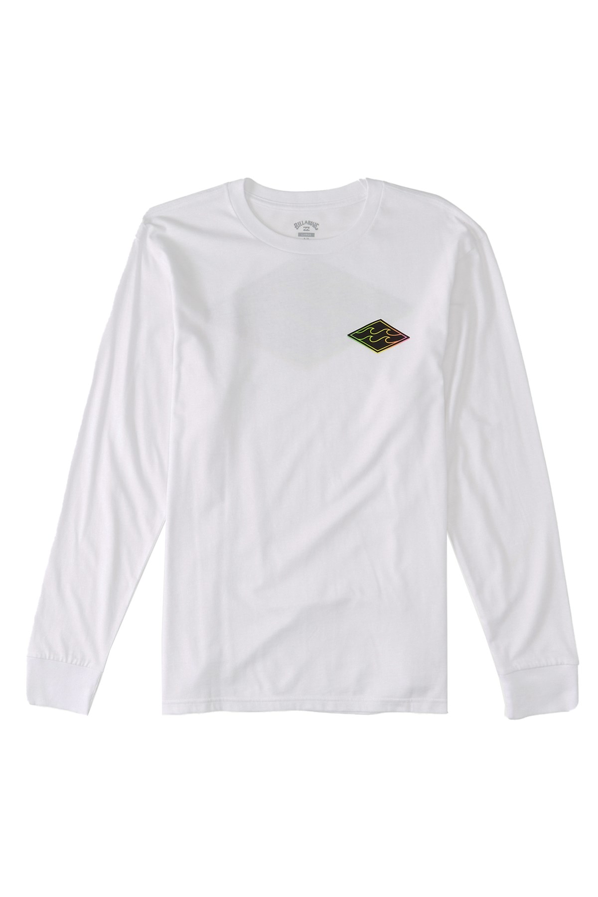 Billabong Crayon Wave Ls Erkek Tişört ABYZT01719 Beyaz