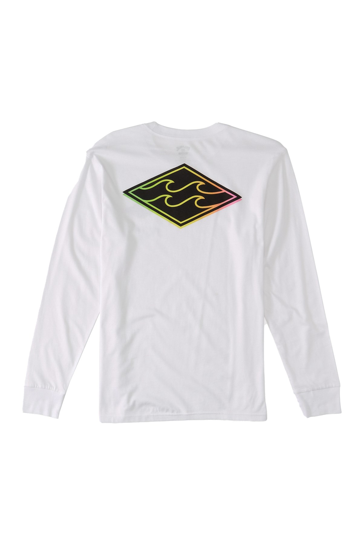 Billabong Crayon Wave Ls Erkek Tişört ABYZT01719 Beyaz